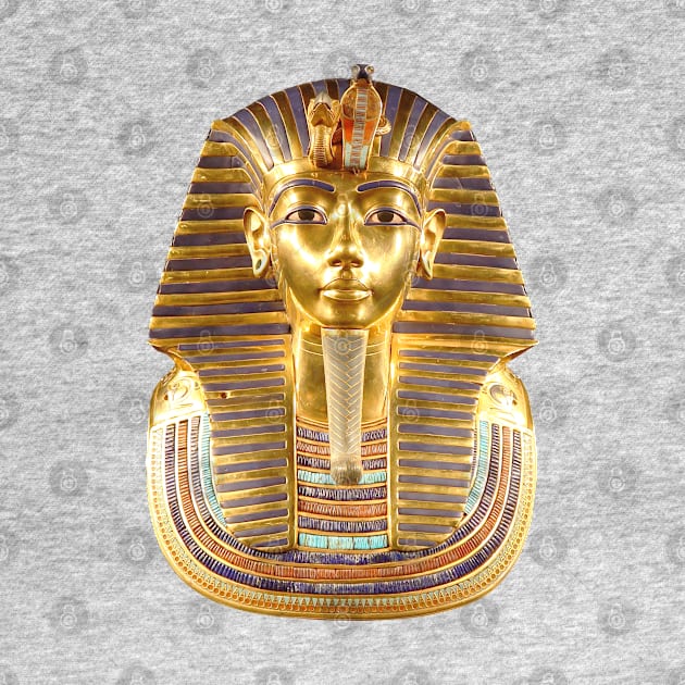 Tutankhamun Pharoah Golden Mask by Dashu